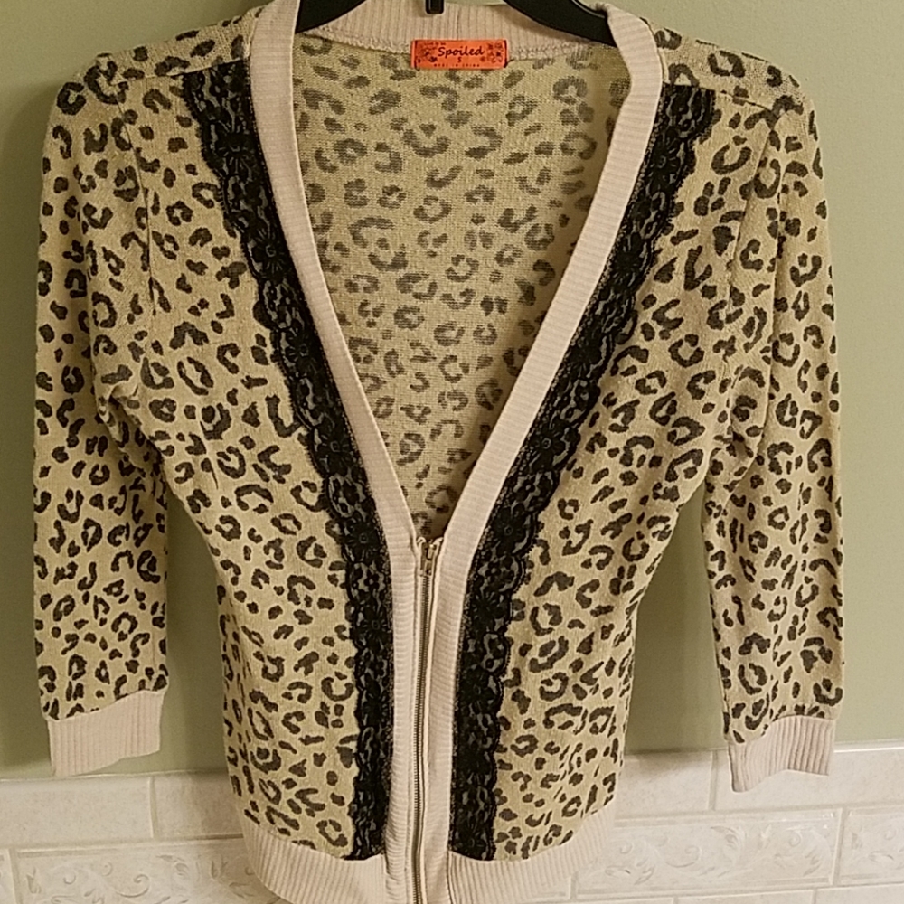 Leopard Cardigan